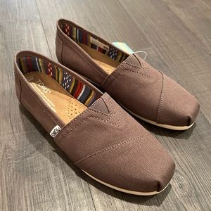 Toms Women’s Alpargata Ash Canvas Slip-on Shoes